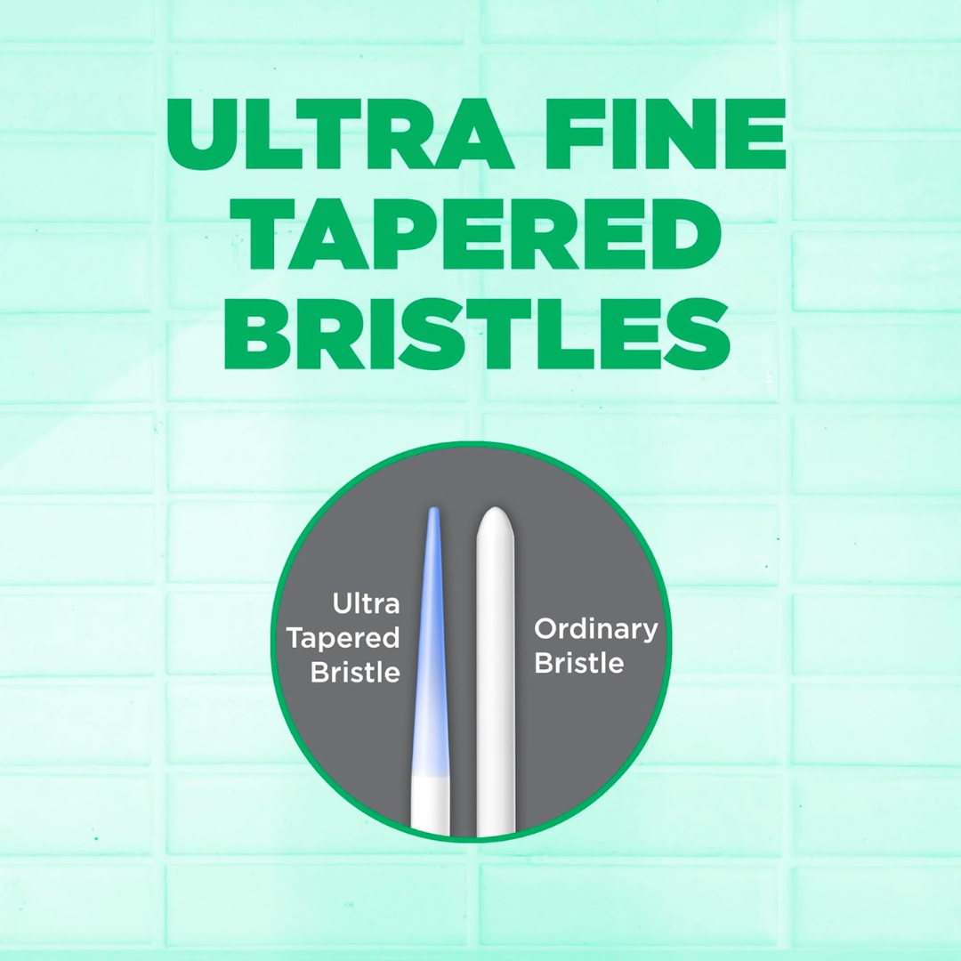 GUM 524 Technique Deep Clean Toothbrush: Compact Head, Soft Bristles for Adults with Sensitive Gums