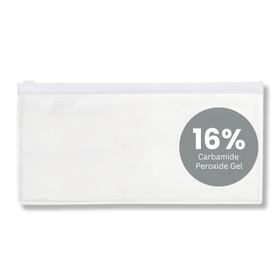 SDI PolaNight 16% Carbamide Peroxide Teeth Whitening Gel: 1.3ml Refill Syringes Advanced Tooth Whitening System with Clear Zipper Pouch