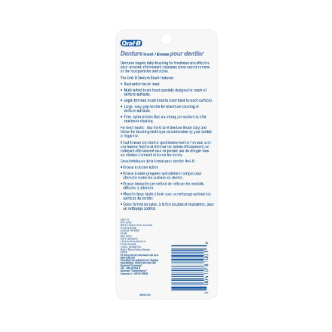 Oral-B Dual-Headed Denture Brush