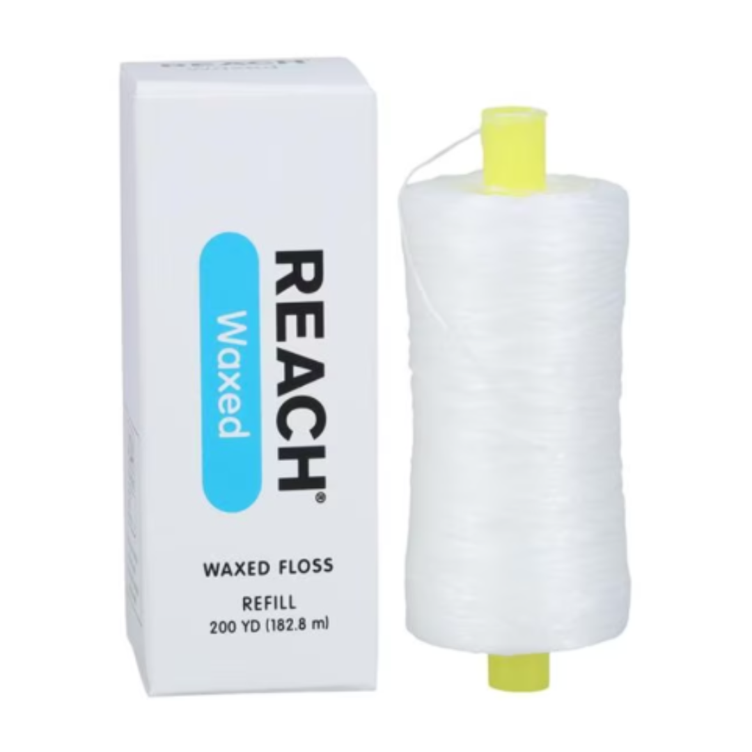 Reach Waxed Floss Refill: Unflavored, 200 yards