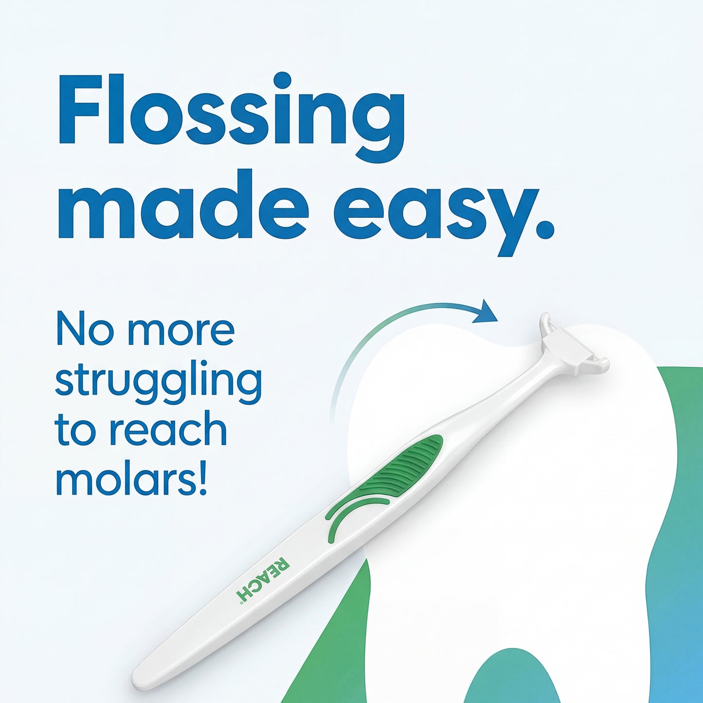REACH Ultraclean Access Flosser Handle