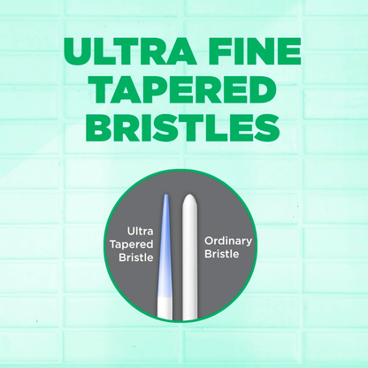 GUM 524 Technique Deep Clean Toothbrush: Compact Head, Soft Bristles for Adults with Sensitive Gums