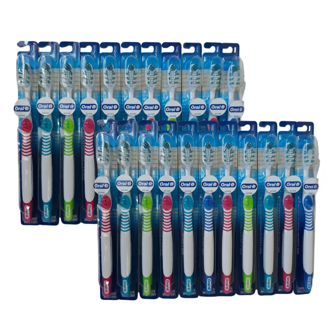 Oral-B Complete Deep Clean Toothbrush 35 Soft ,Extra-long Power Bristles