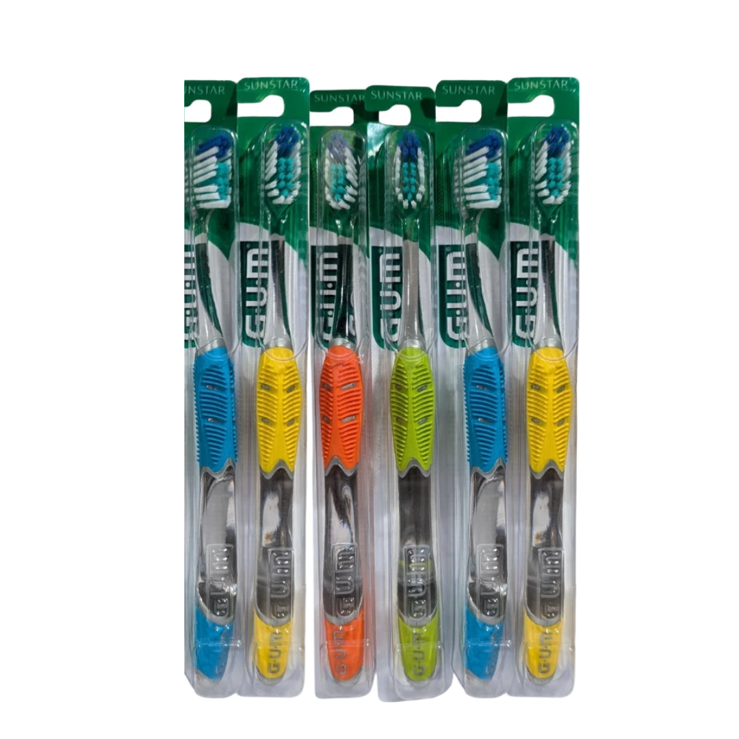 GUM 591 Technique Complete Care Toothbrush: Soft Bristles, Compact Head Adult Toothbrushes
