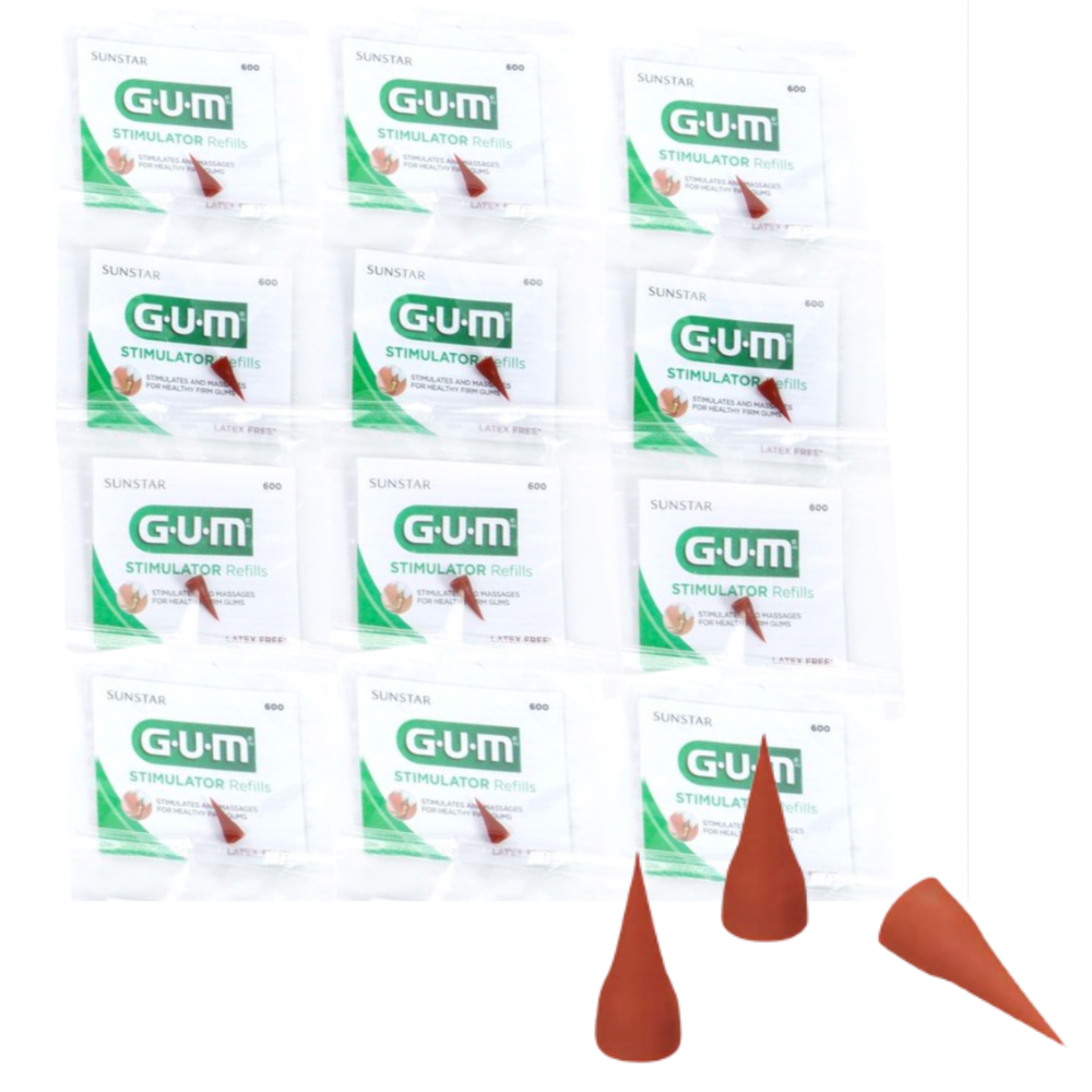 Gum Stimulator Rubber Tip Refills