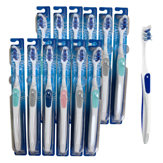 Oral-B CrossAction ProHealth Compact Toothbrush 23: Compact Head, Soft Bristles