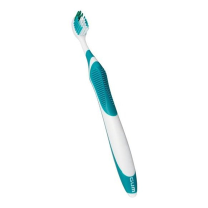 GUM 491 Technique Toothbrush: Compact Head, Soft Bristles Manual Toothbrush Adult