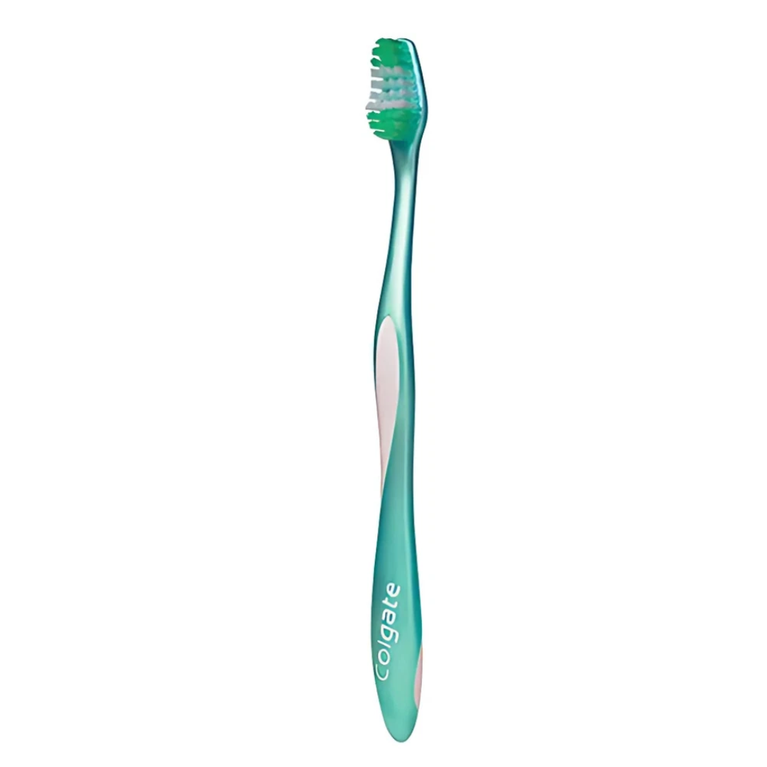 Colgate Wave Adult Toothbrushes, Soft, Compact Head Assorted Colors