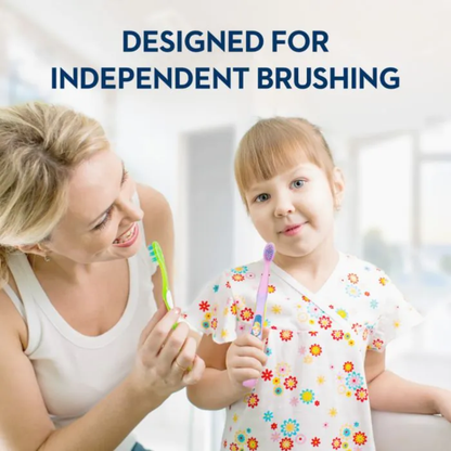 Oral-B Kids Manual Toothbrushes, 3+ Years Disney Princess Graphics: Extra Soft (Characters May Vary)