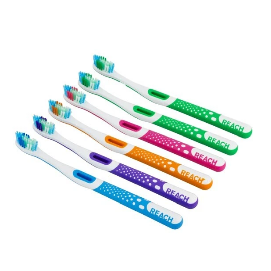 REACH Total Care Floss Clean Toothbrush: Flossing Like Toothbrush