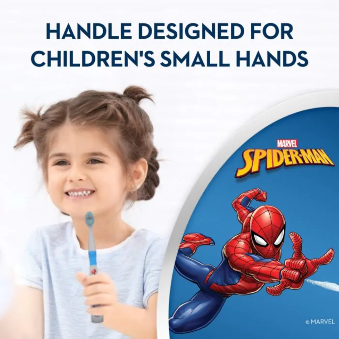 Oral-B Kids Manual Toothbrushes: 3+ Years Marvel Superman Graphics , Extra Soft