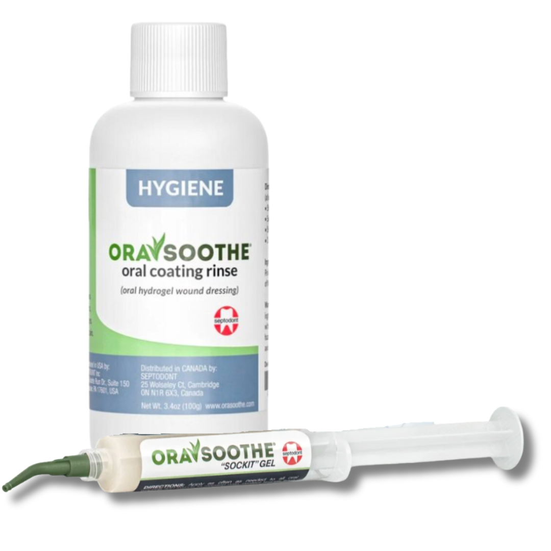 Orasoothe Sockit Gel Syringe & Hygiene Oral Coating Rinse Bundle
