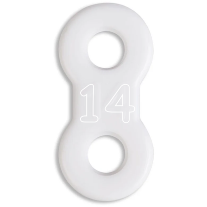 WHITE: Myerson EMA Snore Guard Replacement Straps