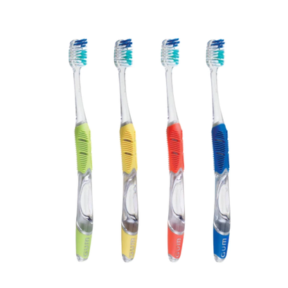 GUM 591 Technique Complete Care Toothbrush: Soft Bristles, Compact Head Adult Toothbrushes