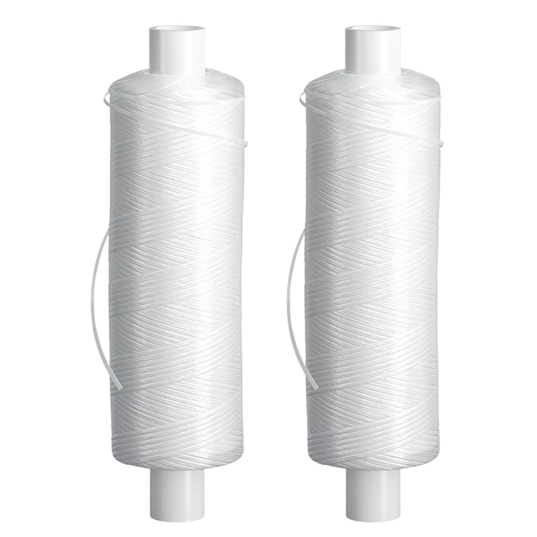Oral-B Glide Floss Refills, 2 Spools - Unflavored, Micro Textured New Version