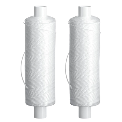 Oral-B Glide Floss Refills, 2 Spools - Unflavored, Micro Textured New Version
