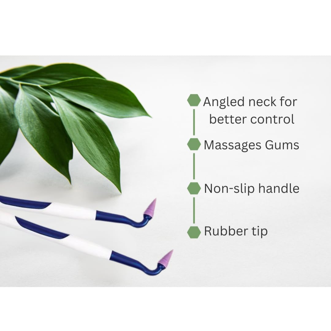 Gum Stimulator - Rubber Tip Gingival Stimulator Dental Tools, Gum Soft Picks Massager - 3 Pack