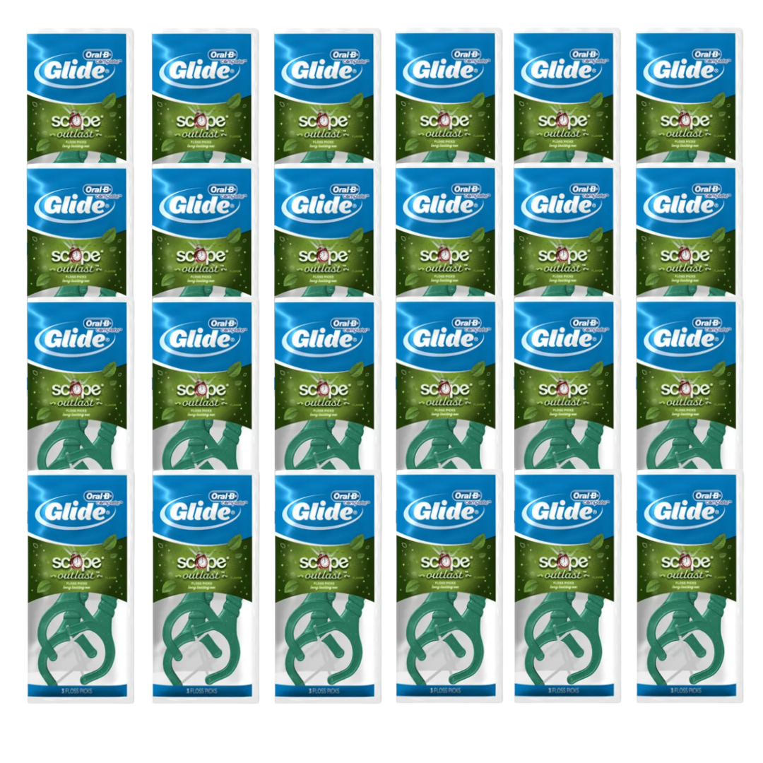 Oral-B Glide Complete Floss Picks with Scope
