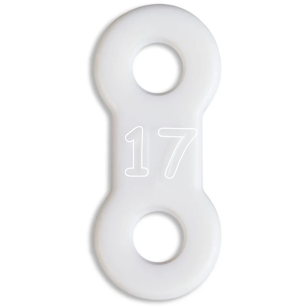 WHITE: Myerson EMA Snore Guard Replacement Straps