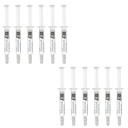 SDI Pola Day 7.5% Hydrogen Peroxide Teeth Whitening Gel: 1.3ml Refill Syringes Advanced Tooth Whitening System with Clear Zipper Pouch