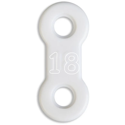 WHITE: Myerson EMA Snore Guard Replacement Straps