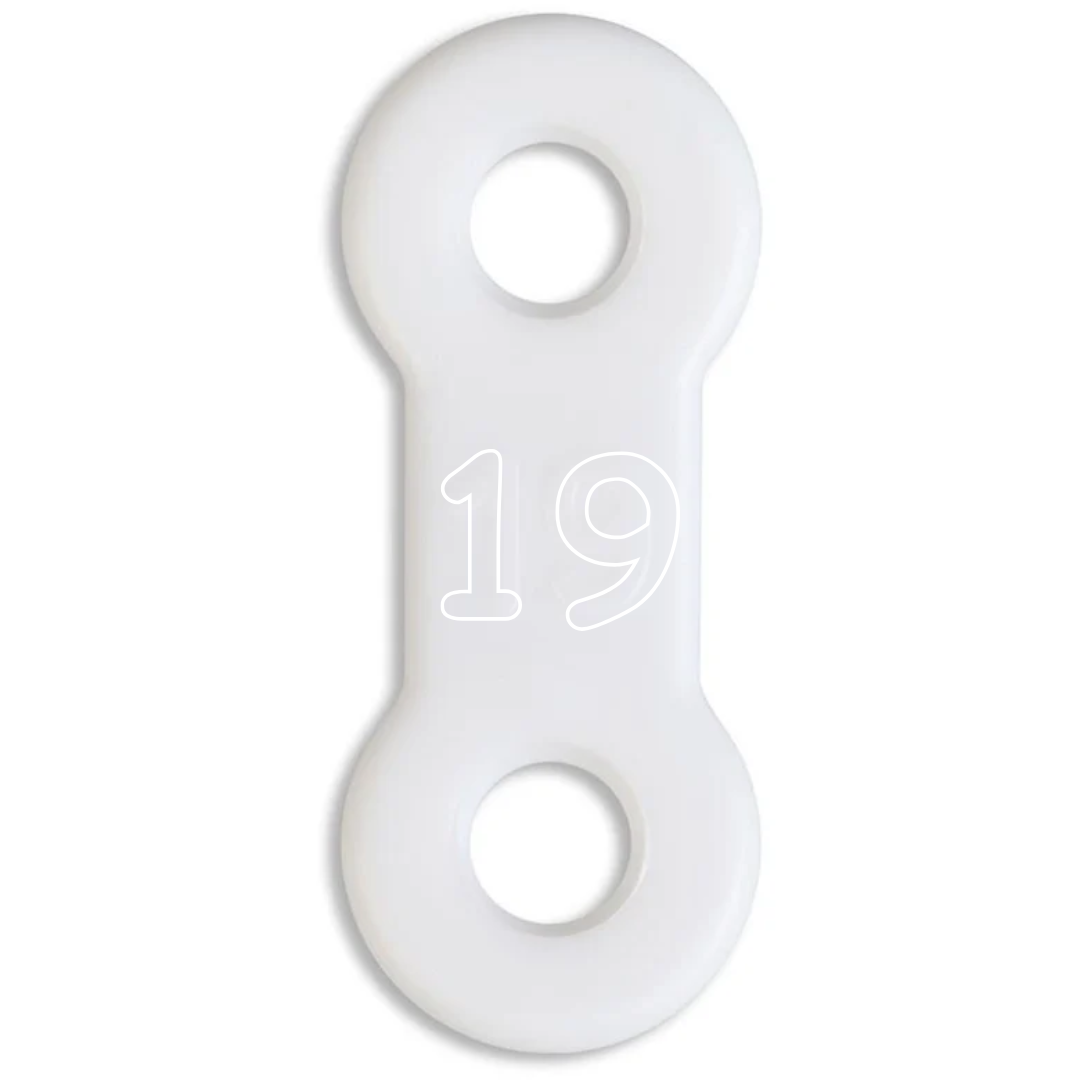 WHITE: Myerson EMA Snore Guard Replacement Straps