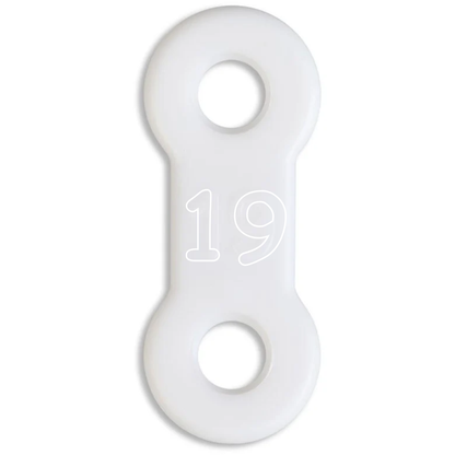 WHITE: Myerson EMA Snore Guard Replacement Straps