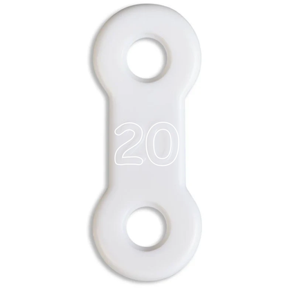 WHITE: Myerson EMA Snore Guard Replacement Straps