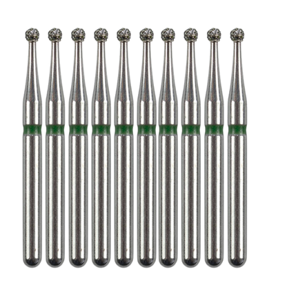 10 Pack: Round FG Dental Diamond Burs