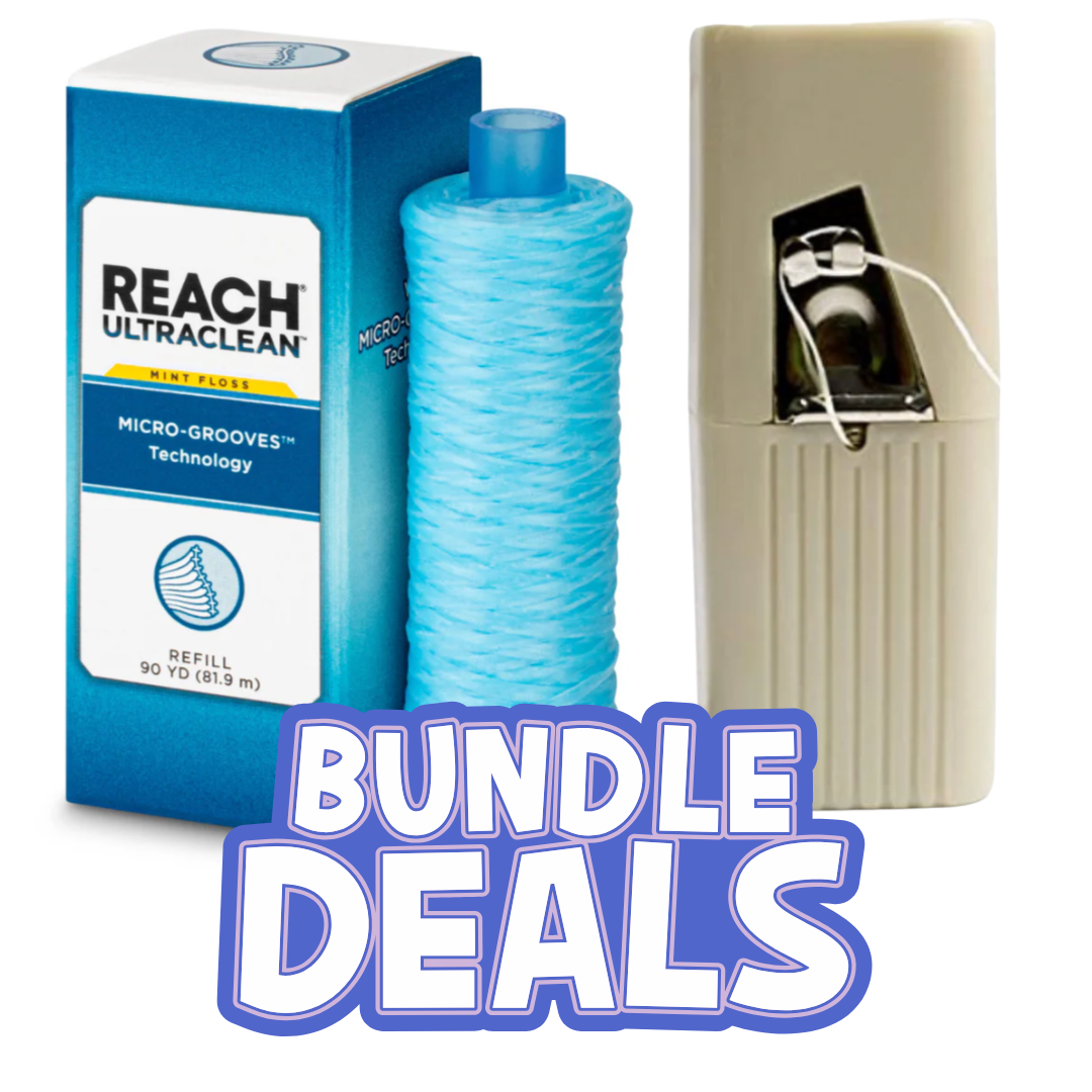 Reach Floss Bundle: Dispenser + Floss