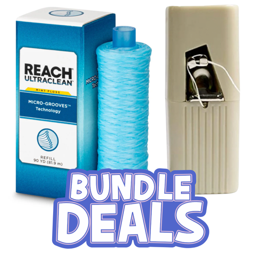 Reach Floss Bundle: Dispenser + Floss