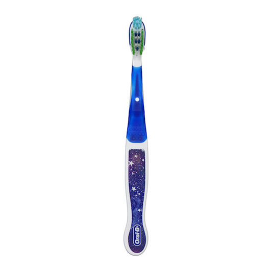 Oral-B Kids Manual Toothbrushes, Star Graphics Design: Children 6+ Years Toothbrushes