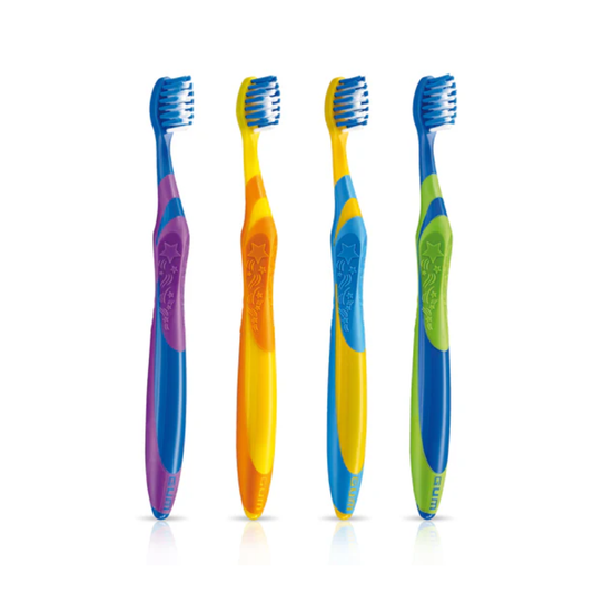 GUM 221 Technique Kids Toothbrush: Soft Bristles For Ages 5-10 Years