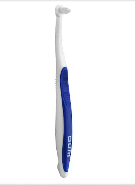 GUM 308 End-Tuft Toothbrush: Small Head, Tapered Trim