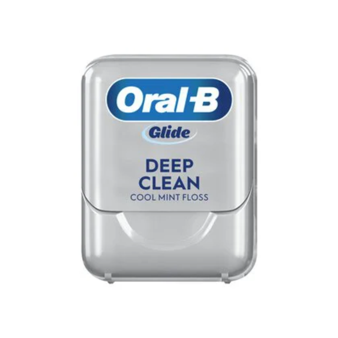 Procter and Gamble Oral-B Glide Deep Clean Unwaxed Floss 4 Meter, Mint - 72/Package