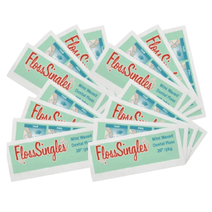 Floss Singles: Single-Use Floss, Individually Wrapped