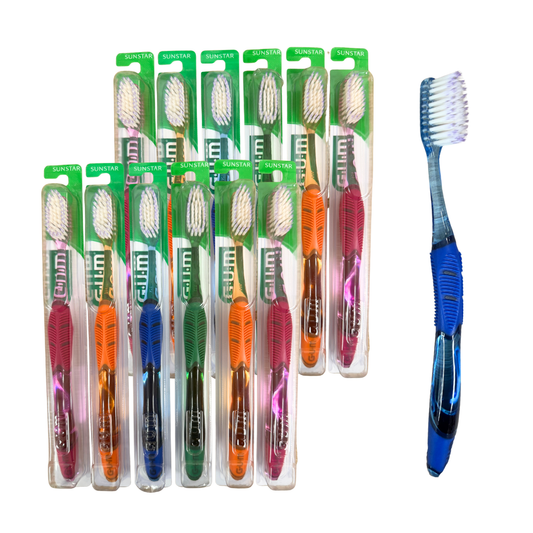 GUM 524 Technique Deep Clean Toothbrush: Full Head, Soft Bristles