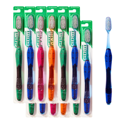 GUM 524 Technique Deep Clean Toothbrush: Full Head, Soft Bristles
