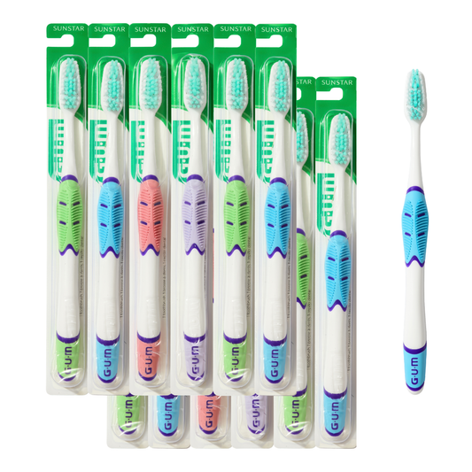 GUM 516 Technique Sensitive Care Toothbrush: Full Head, Ultra-Soft Bristles