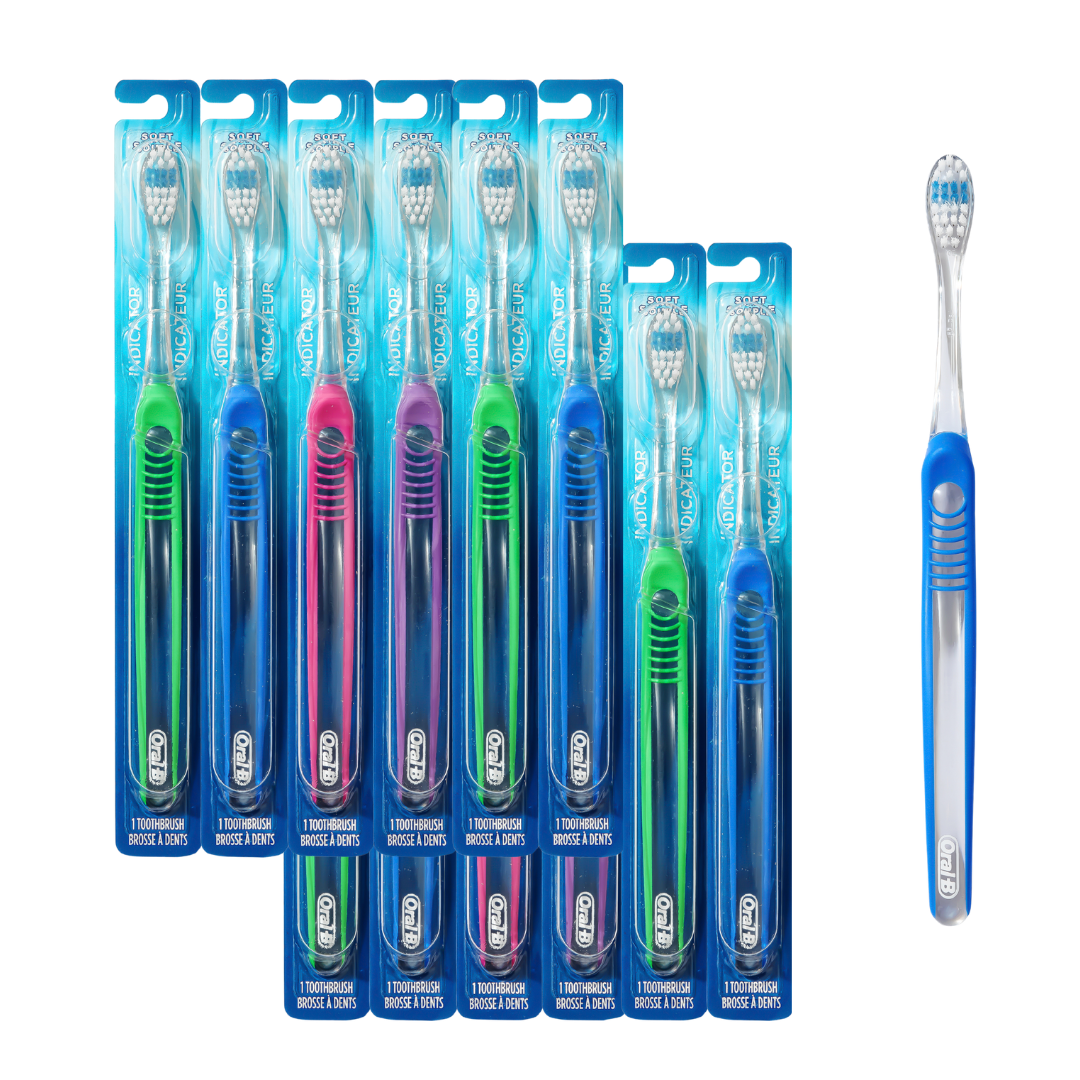 Oral-B Indicator 30 Toothbrush: Ultra-Compact Head, Soft Bristles