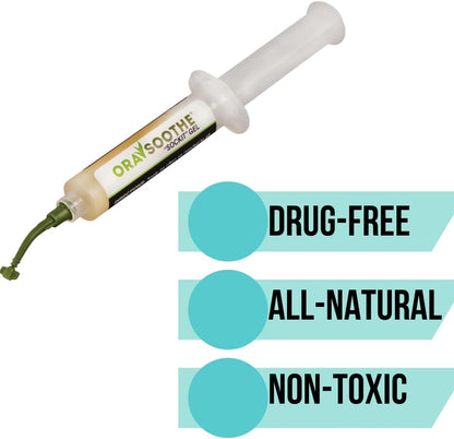 2 Pack: Orasoothe Sockit Gel 10g Syringes