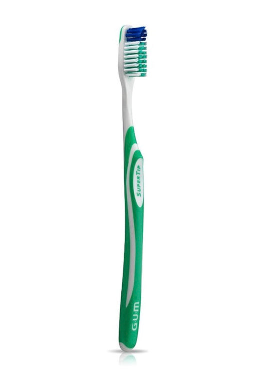 GUM 460 Super Tip Toothbrush: Full Head, Soft Bristles