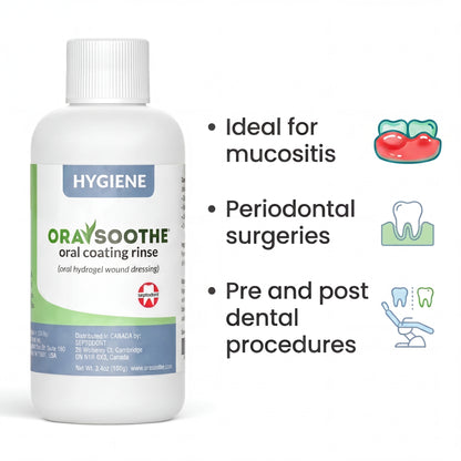 Orasoothe Sockit Gel Syringe & Hygiene Oral Coating Rinse Bundle