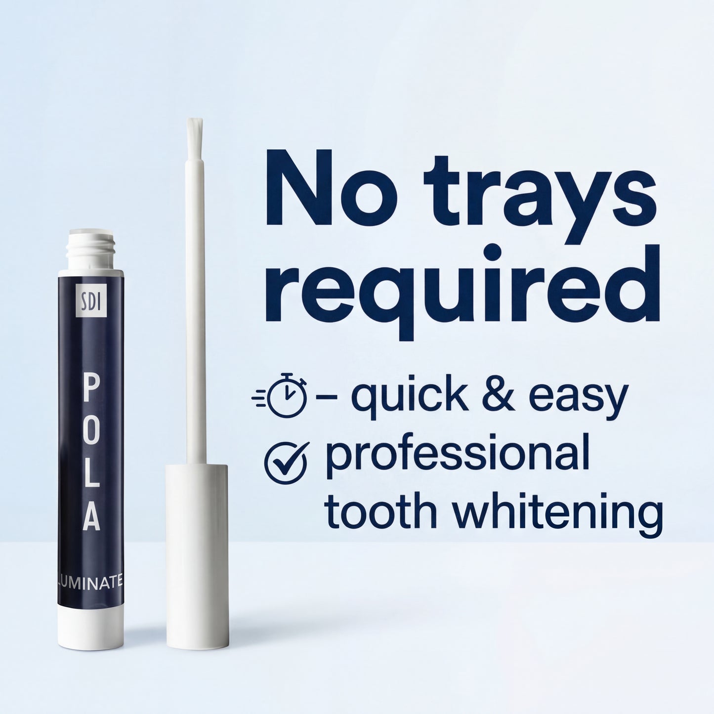 Pola Night Luminate 6% Hydrogen Peroxide: Teeth Whitening Gel Tube, Advance Tooth Whitening System