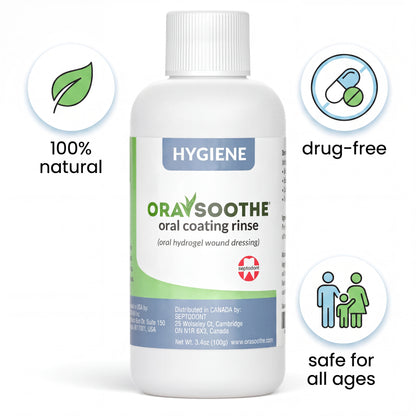 Orasoothe Sockit Gel Syringe & Hygiene Oral Coating Rinse Bundle